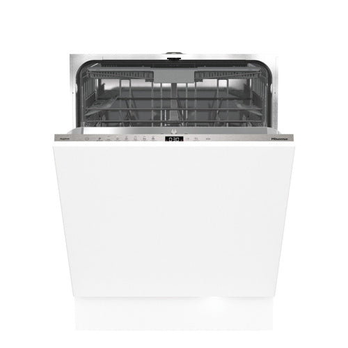 Hisense HV643D62 Lavastoviglie | A scomparsa totale | Classe energetica D | A scomparsa totale, Dimensione massima (60 cm), Acciaio inox