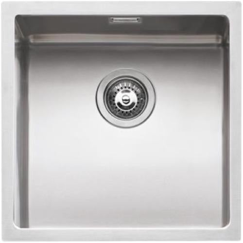 BARAZZA 1X4040S Lavello Incasso | Acciaio inox AISI 304, Finitura satinata, Facile da integrare