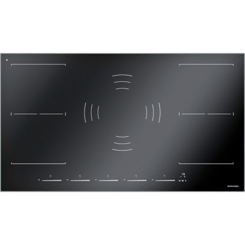 BARAZZA 1PKS90N Piano cottura a induzione incasso Vetroceramica nero, Peso 23 kg, Dimensioni 99x64x14 cm