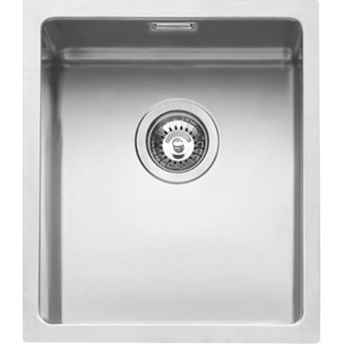 BARAZZA 1X3440S Lavello Incasso | Acciaio inox AISI 304, Finitura satinata, Facilità di pulizia