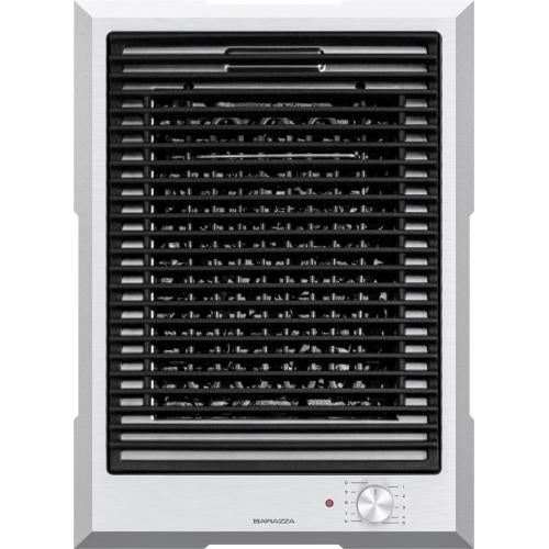 BARAZZA 1PTFBQ Piano cottura libera installazione Barbecue elettrico, Pietra lavica e griglia in ghisa, Potenza 2,4 kW