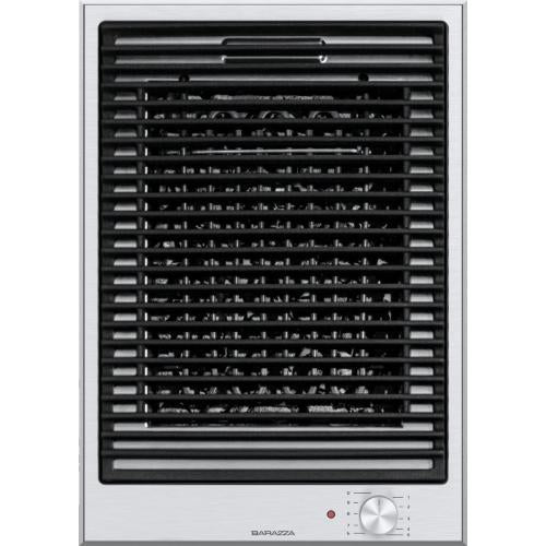 BARAZZA 1PTIBQ Piano cottura Libera installazione | Piastra inox monopiastra 6 mm, Controllo temperatura 0250°C, Potenza 3 kW