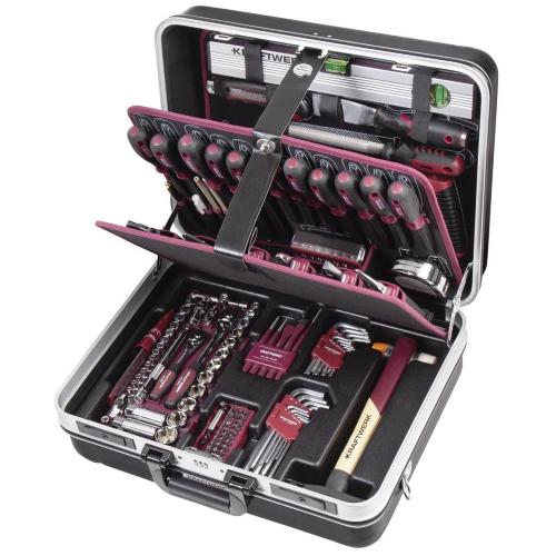 Kraftwerk Tools 202.300.000 Valigia professionale portautensili ABS, 186 pz.