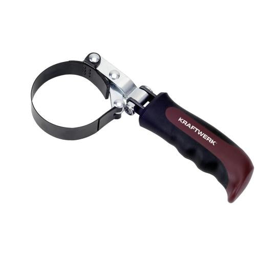 Kraftwerk Tools 30616-076 Chiave a nastro regolabile per filtro olio 60-76