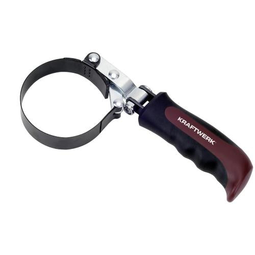 Kraftwerk Tools 30616-085 Chiave a nastro regolabile per filtro olio 73-85