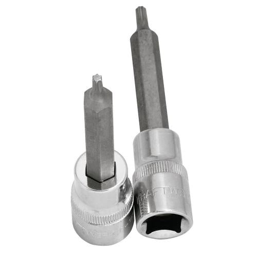 Kraftwerk Tools 335050 1/2'' Chiave a bussola a giravite TX T50, 100 mm