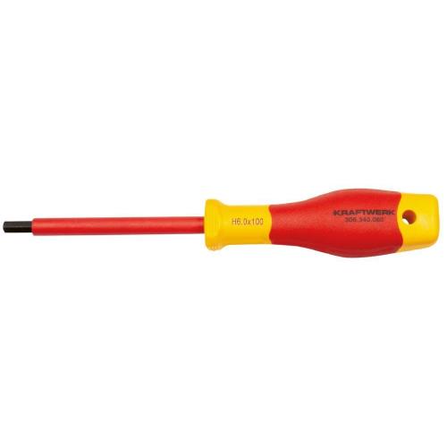 Kraftwerk Tools 305.340.060 Giravite maschio esagonale VDE, 6mm