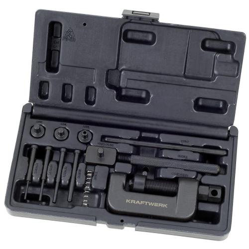 Kraftwerk Tools 31601 Set per smontaggio e rimontaggio catena moto