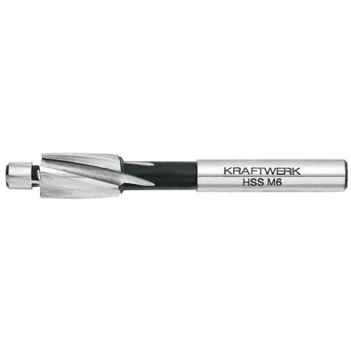 Kraftwerk Tools 18310 Fresa dritta in HSS Co5 6 mm - M3
