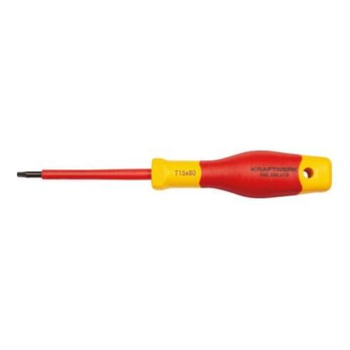 Kraftwerk Tools 305.330.015 Giravite isolato VDE, TX con foro T15