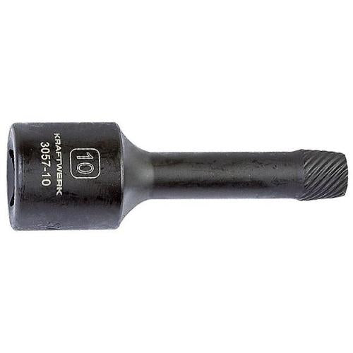 Kraftwerk Tools 3057-08 Estrattore H.D. per viti rotte 8 mm attacco 1/2"