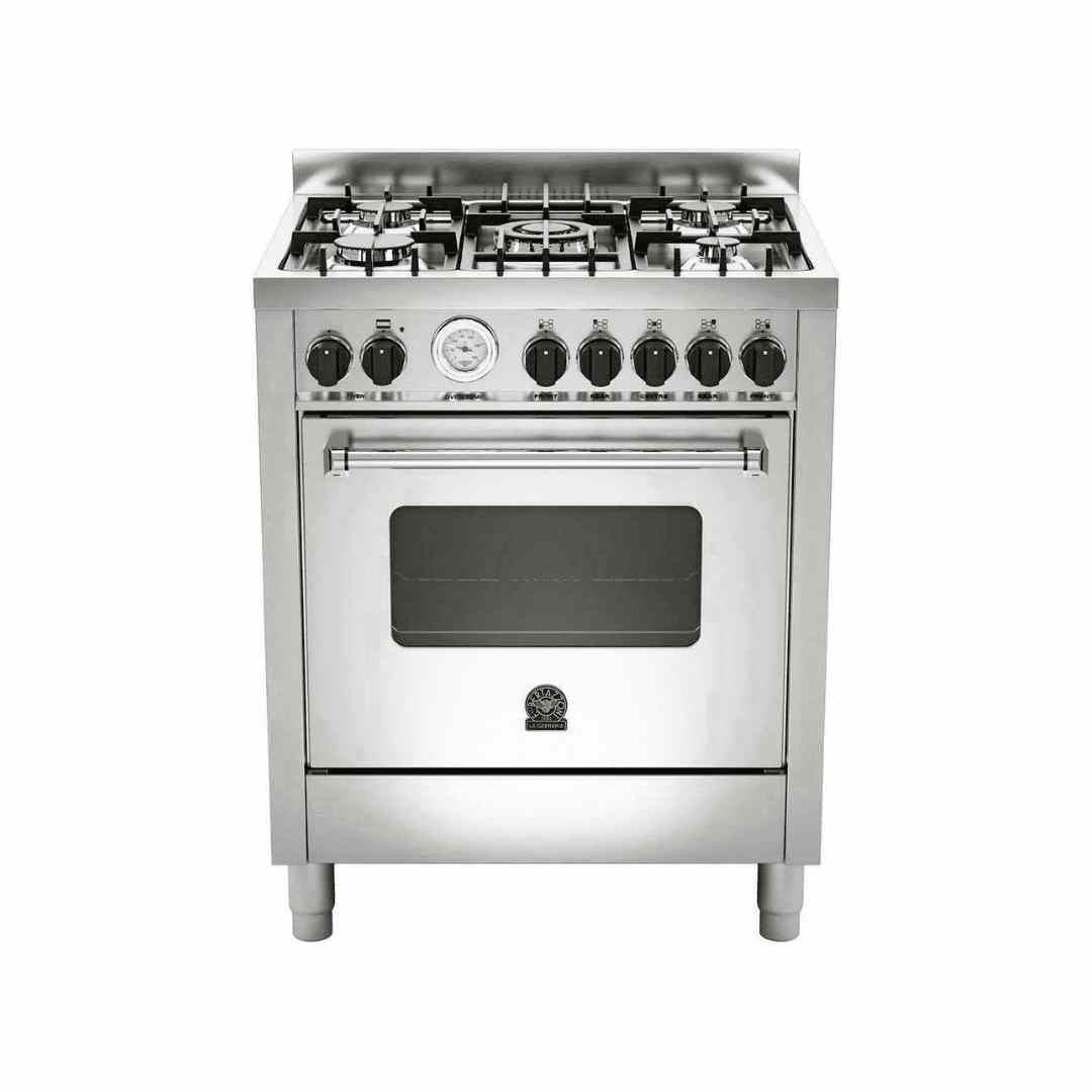 La Germania cucina 70x60 cm, 5 fuochi, forno gas ventilato AMN765GXT - EldomCasa