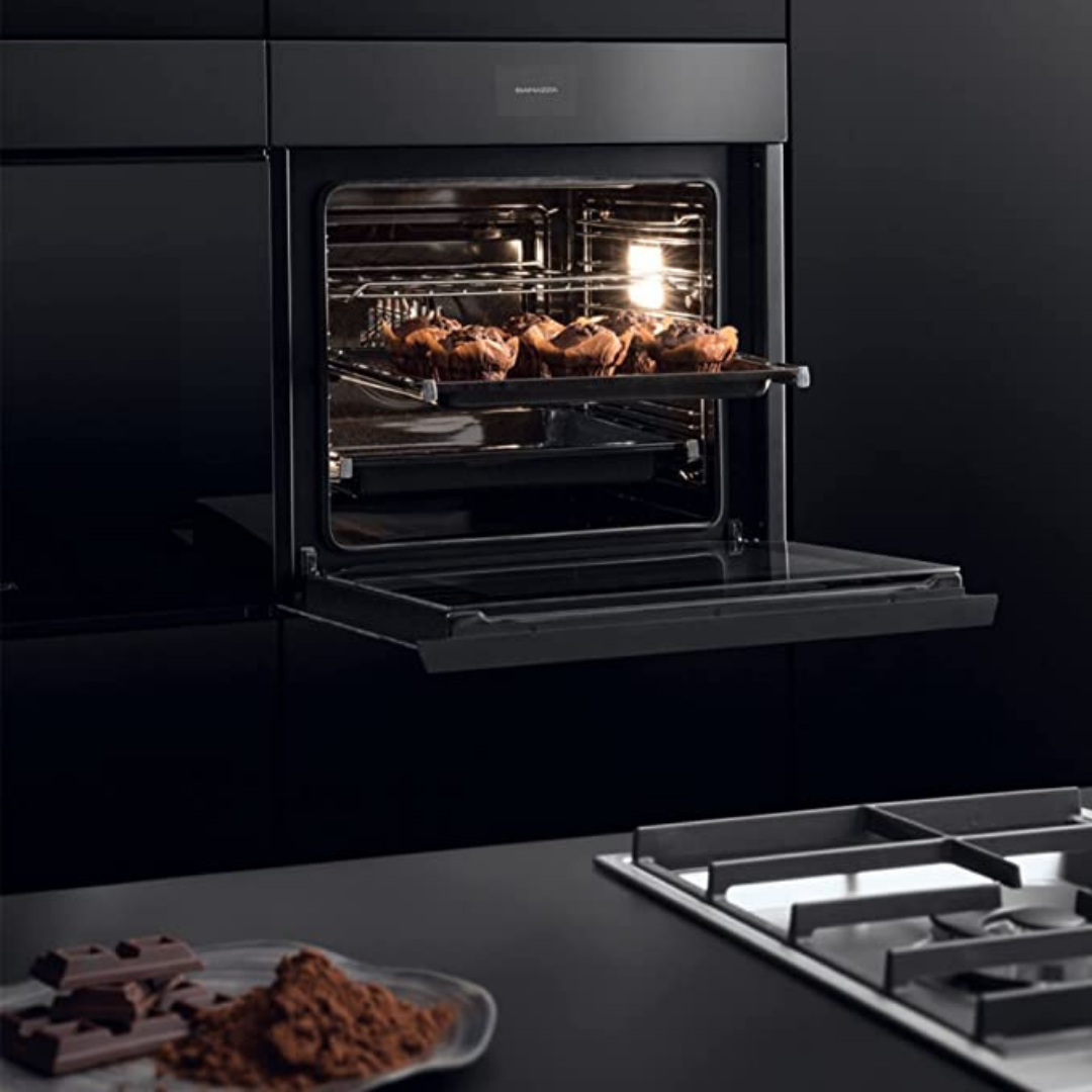 Barazza 1FVAPN Forno Velvet Advance Glass Incasso da 60 Touchscreen Vetro Nero