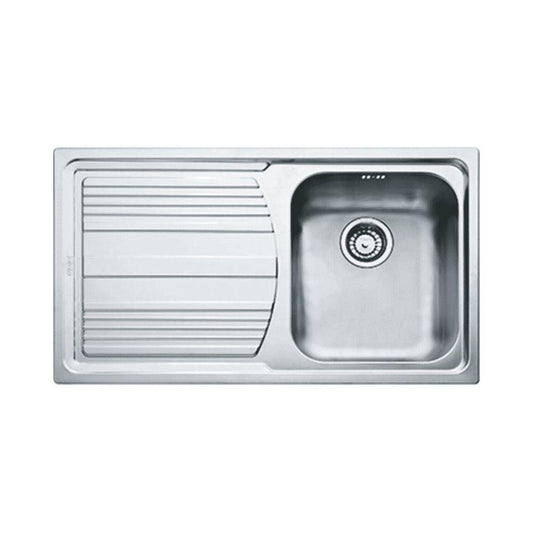 Lavello Franke Logica Line LLX 611 Inox satinato SX - 101.0085.773 - EldomCasa