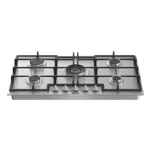 Hisense GMED973X Piano cottura a gas Incasso | Acciaio inox, Da incasso, 88 cm