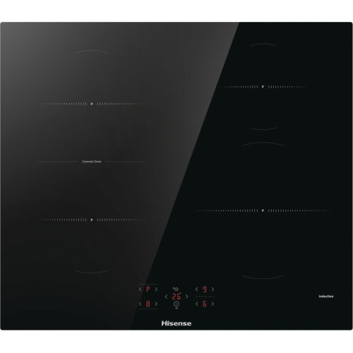 Hisense HI642SC Piano cottura a induzione Incasso | Nero, Da incasso, 59.5 cm