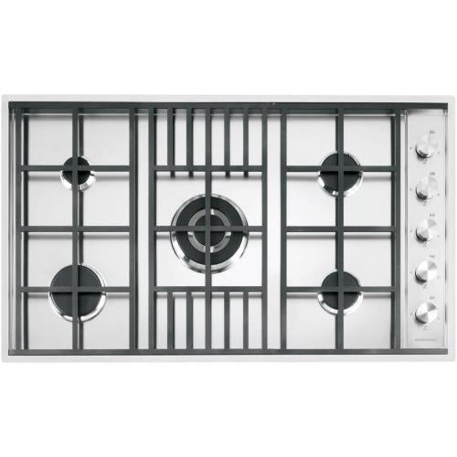 BARAZZA 1PLB5 Piano cottura a gas incasso 4 fuochi + doppia corona, Griglie in ghisa, Eco-fiamma