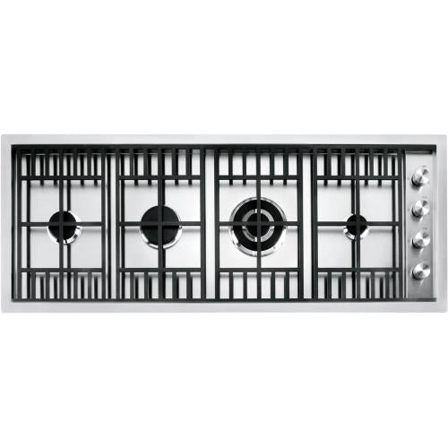 BARAZZA 1PLB3T Piano cottura a gas incasso Acciaio inox AISI 304, Griglie in ghisa, Bruciatori 1kW+1,75kW+3kW+3,5kW