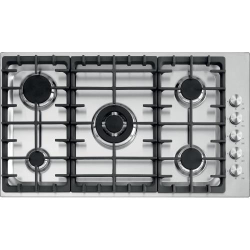BARAZZA 1POF90 Piano cottura a gas Incasso | Accensione elettronica una mano, Valvola di sicurezza, Griglie in ghisa