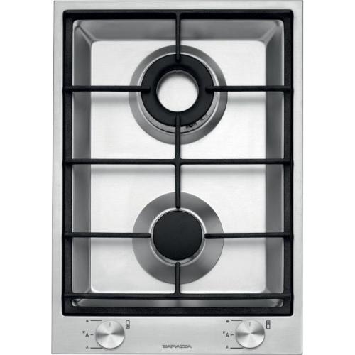 BARAZZA 1PBF2 Piano cottura a gas Incasso | 2 zone, Termostato regolabile, Potenza max 3 kW