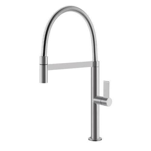 BARAZZA 1RUBMFX Miscelatore Lavello | Doccia doppia erogazione, Rotazione 360°, Cartuccia dischi ceramici