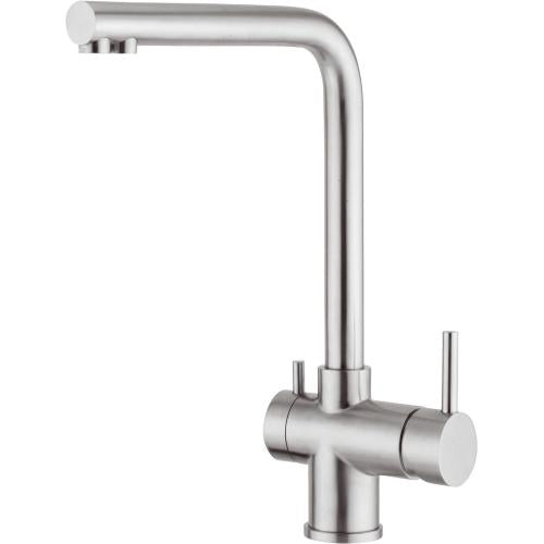 BARAZZA 1RUBMGL Miscelatore Lavello | Acciaio inox AISI 316, Rotazione 360°, Cartuccia dischi ceramici