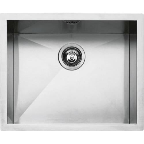 BARAZZA 1Q5040I Lavello Incasso | Vasca 50x40 cm, Profondità 27 cm, Acciaio inox AISI 304