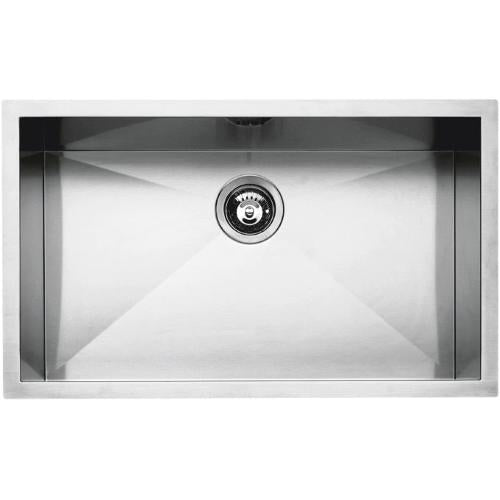 BARAZZA 1Q7040S Lavello Incasso | Vasca 70x40 cm, Profondità 27 cm, Acciaio inox AISI 304