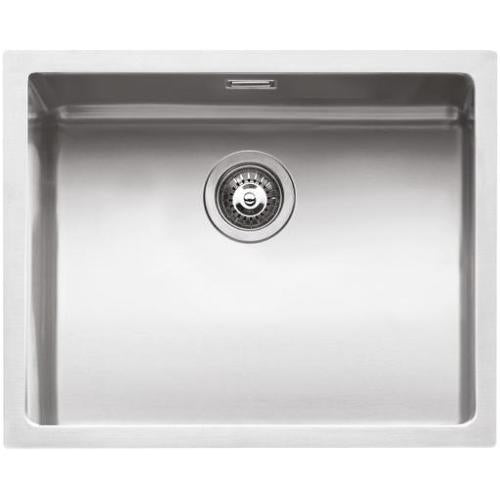 BARAZZA 1X5040I Lavello Incasso | Acciaio inox AISI 304, Doppia vasca, Stile lineare