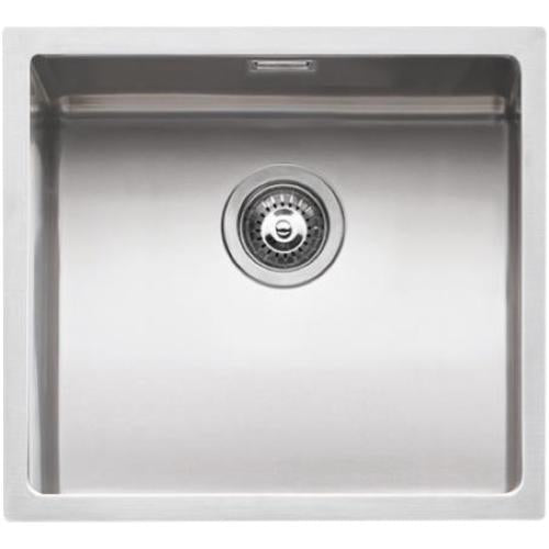 BARAZZA 1X4540I Lavello Incasso | Acciaio inox AISI 304, Vasca singola ampia, Finitura satinata