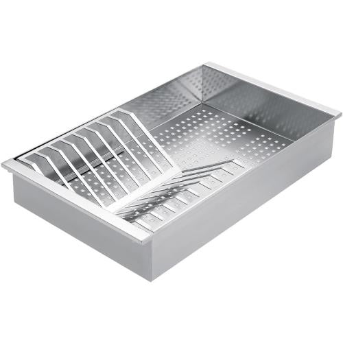 BARAZZA 1VSOF Accessorio lavello Accessorio | Griglia scolapiatti, Acciaio inox, Superficie forata