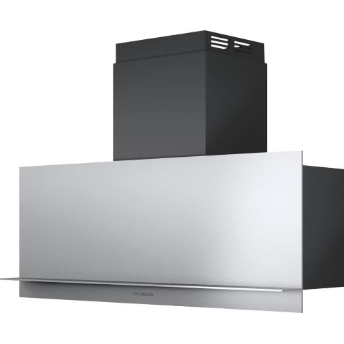BARAZZA 1KMDP9 Cappa Parete Acciaio inox AISI 304, Portata 800 m³/h, Filtro inox | Classe energetica A