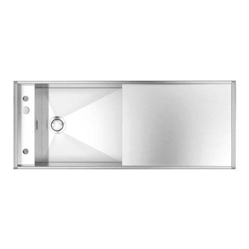 BARAZZA 1LMZ135 Lavello Incasso | 1 vasca, Dimensioni 140x62x38 cm, Peso 23 kg