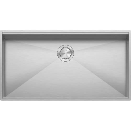 BARAZZA 1QA841I Lavello Incasso | Vasca 84x41 cm, Profondità 21 cm, Acciaio inox AISI 304