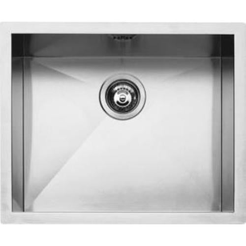 BARAZZA 1Q5040S Lavello Incasso | Vasca 50x40 cm, Profondità 27 cm, Acciaio inox AISI 304