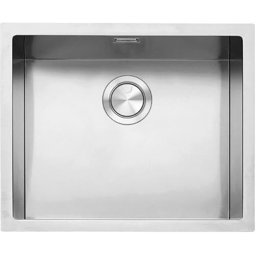 BARAZZA 1QR50I Lavello Incasso | Vasca 50x40 cm, Profondità 27 cm, Acciaio inox AISI 304