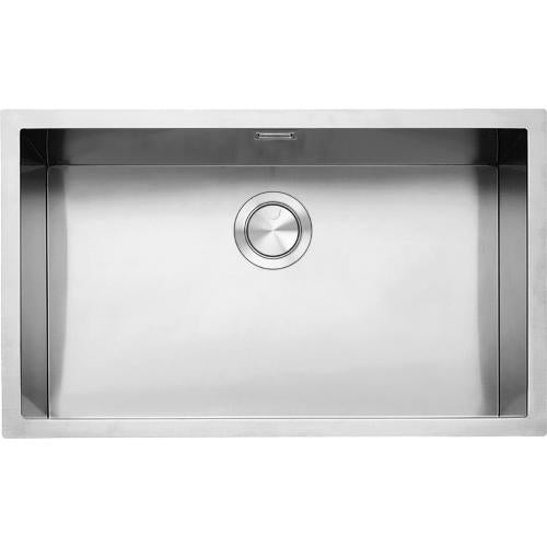 BARAZZA 1QR70S Lavello Incasso | Vasca 70x40 cm, Profondità 27 cm, Acciaio inox AISI 304