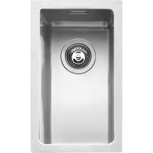 BARAZZA 1X1840S Lavello Incasso | Finitura in acciaio inox satinato, Design moderno, Facile da pulire