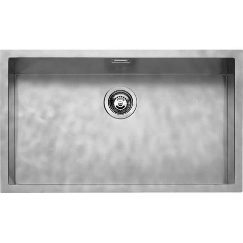BARAZZA 1X70V Lavello Incasso | Acciaio inox AISI 304, Capacità superiore, Finitura satinata