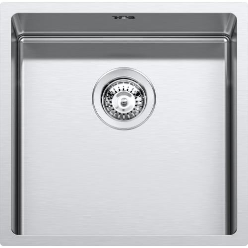 BARAZZA 1QR406 Lavello Incasso | Vasca 40x40 cm, Profondità 27 cm, Acciaio inox AISI 304