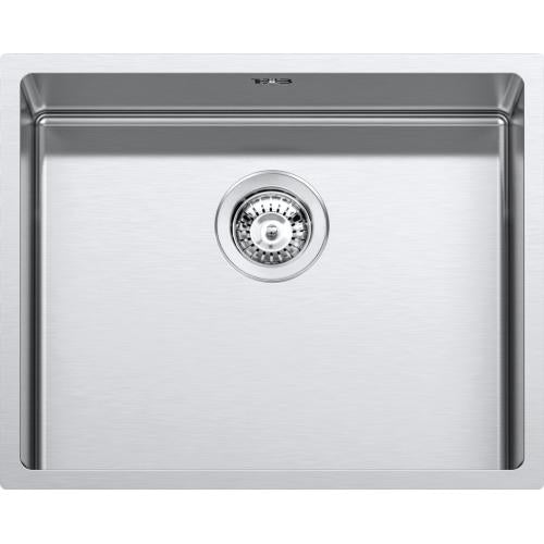 BARAZZA 1QR506 Lavello Incasso | Vasca 50x40 cm, Profondità 27 cm, Acciaio inox AISI 304