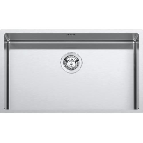 BARAZZA 1QR706 Lavello Incasso | Vasca 70x40 cm, Profondità 27 cm, Acciaio inox AISI 304