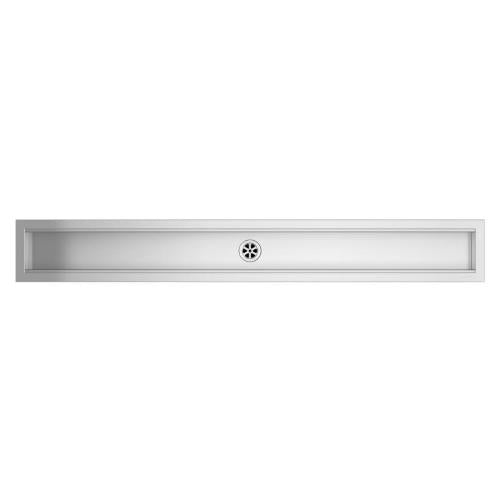 BARAZZA 1CI150 Accessorio piano cottura Incasso | Lunghezza 150 cm, Struttura inox, Griglia removibile
