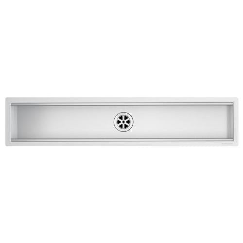 BARAZZA 1CI90 Accessorio per piani di lavoro  | Legno massello, Fessura raccogligocce, Compatibile con canale attrezzato