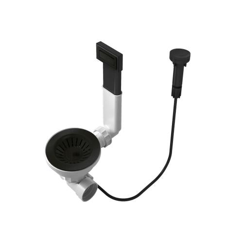 BARAZZA 1SPSN Accessorio lavello Accessorio | Finitura nera, Meccanismo automatico, Facile installazione