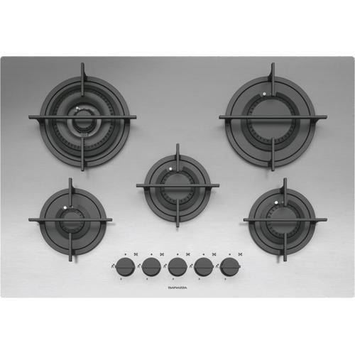 BARAZZA 1PMD70 Piano cottura a gas incasso Acciaio inox AISI 304, Dimensioni 87x64x14 cm, Peso 24,3 kg