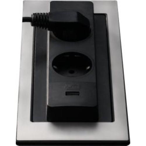 Portaprese Inc.Da Top Basculante Finit.Inox