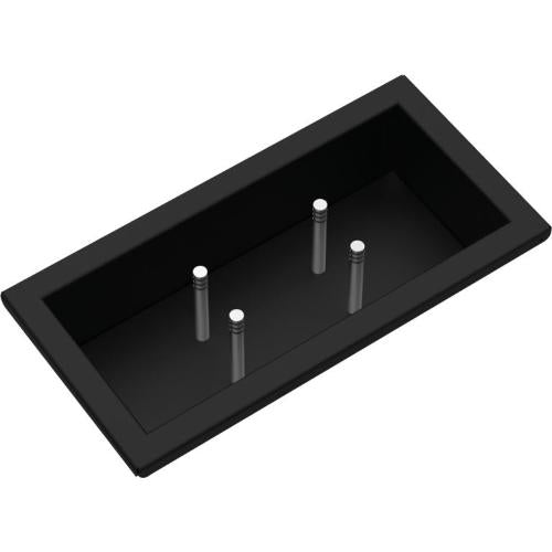 BARAZZA 1CSPN Accessorio lavello Accessorio | Struttura stabile, Finitura nera, Appoggio sicuro