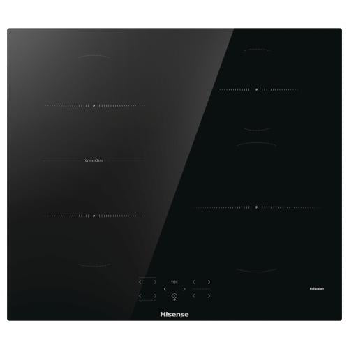 Hisense HI6421BSC Piano cottura a induzione Incasso | Classe - | 4 zone induzione, Comandi touch, Sicurezza bambini