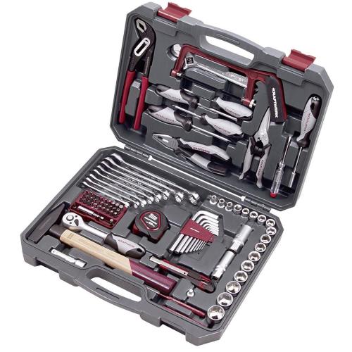 Kraftwerk Tools 204.104.100 Set di chiavi a bussola, Basic, 3/8", 90 pz.